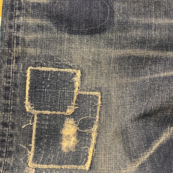 Rare Spellbound Jeans Japanese Designer Streetwear Patched - Picture 7 of 8